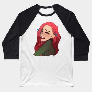 Vampire girl laughing Baseball T-Shirt